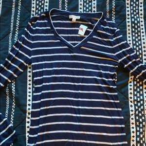 Blue and gray long sleeve